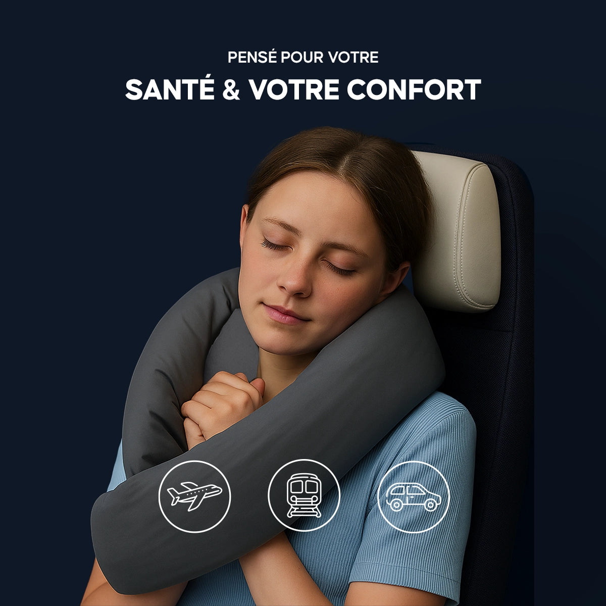 Soya Ergonomic Travel Pillow