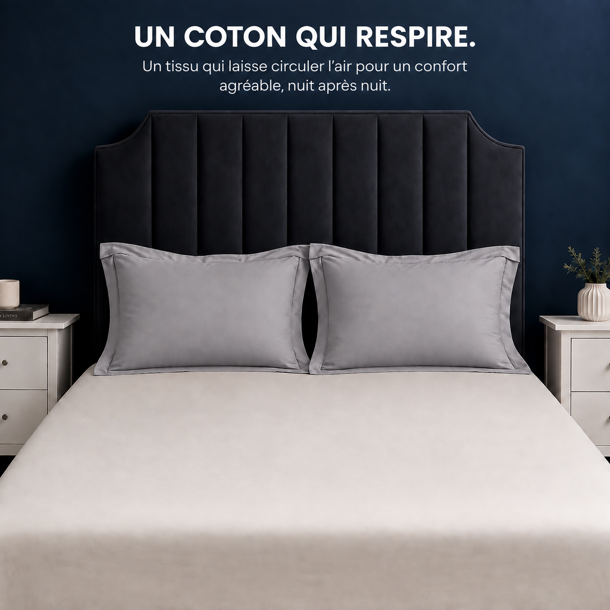 Taie d'Oreiller en Coton