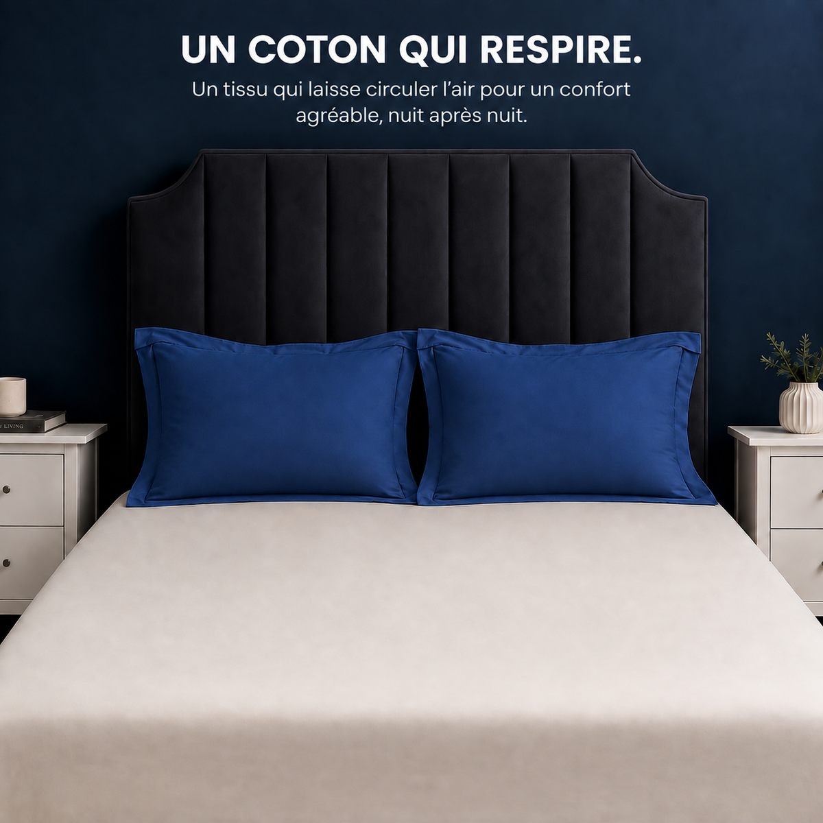 Taie d'Oreiller en Coton