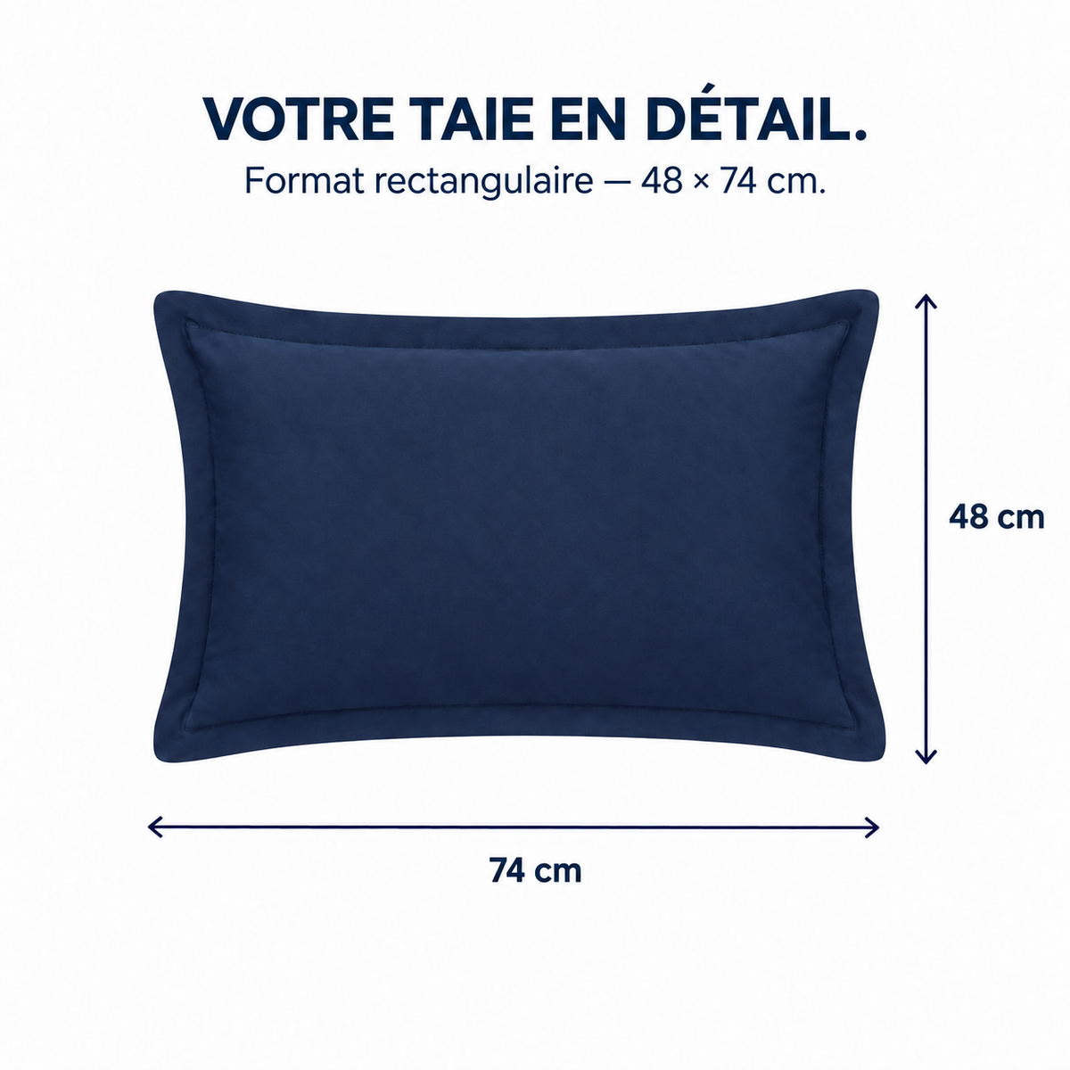 Taie d'Oreiller en Coton